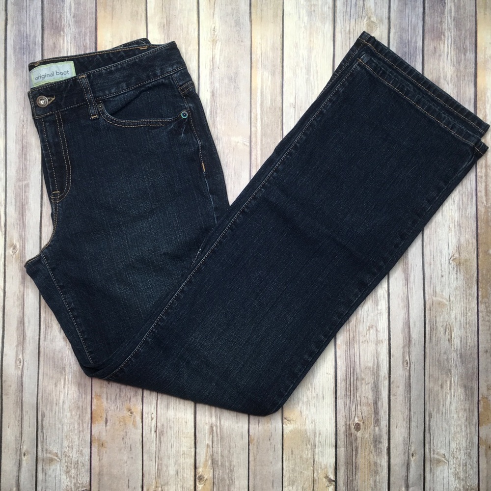 ANN TAYLOR LOFT Original Boot Cut Jeans Size 10L